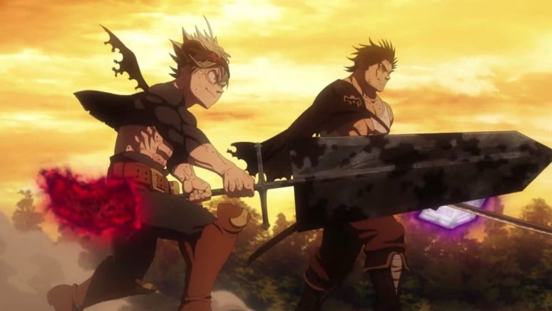Asta and Yami as seen in anime (Image via Pierrot)